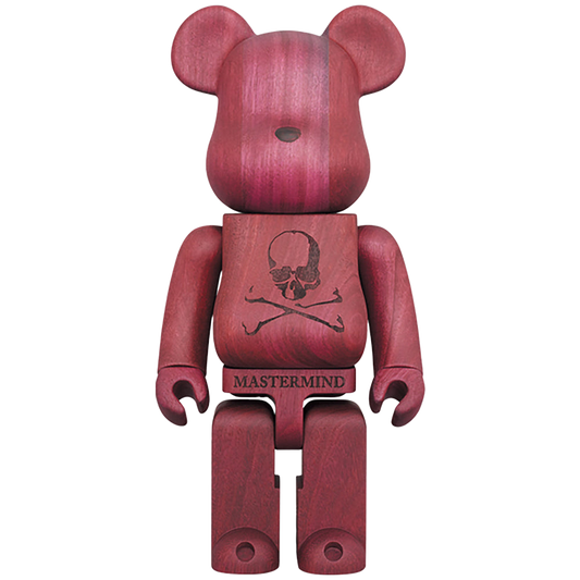 BE@RBRICK カリモク mastermind JAPAN PURPLE HEART 400％