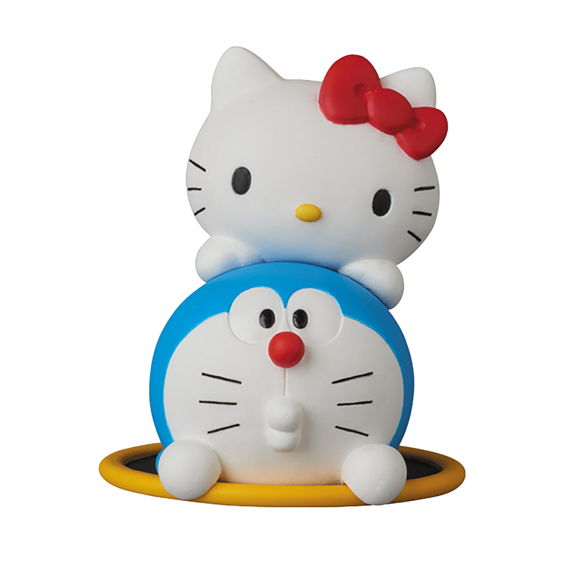 通りぬけフープ ハローキティ ドラえもん フィギュア メディコムトイ　UDF UDF DORAEMON meets HELLO KITTY DORAEMON × HELLO KITTY & 通り抜け