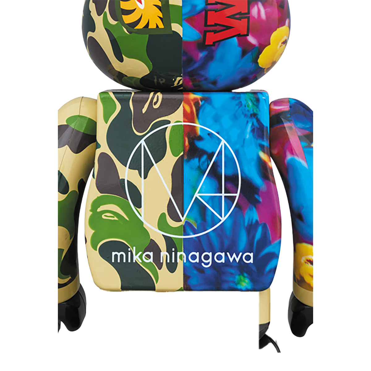 BE@RBRICK BAPE(R) × M / mika ninagawa SHARK 100％ & 400％