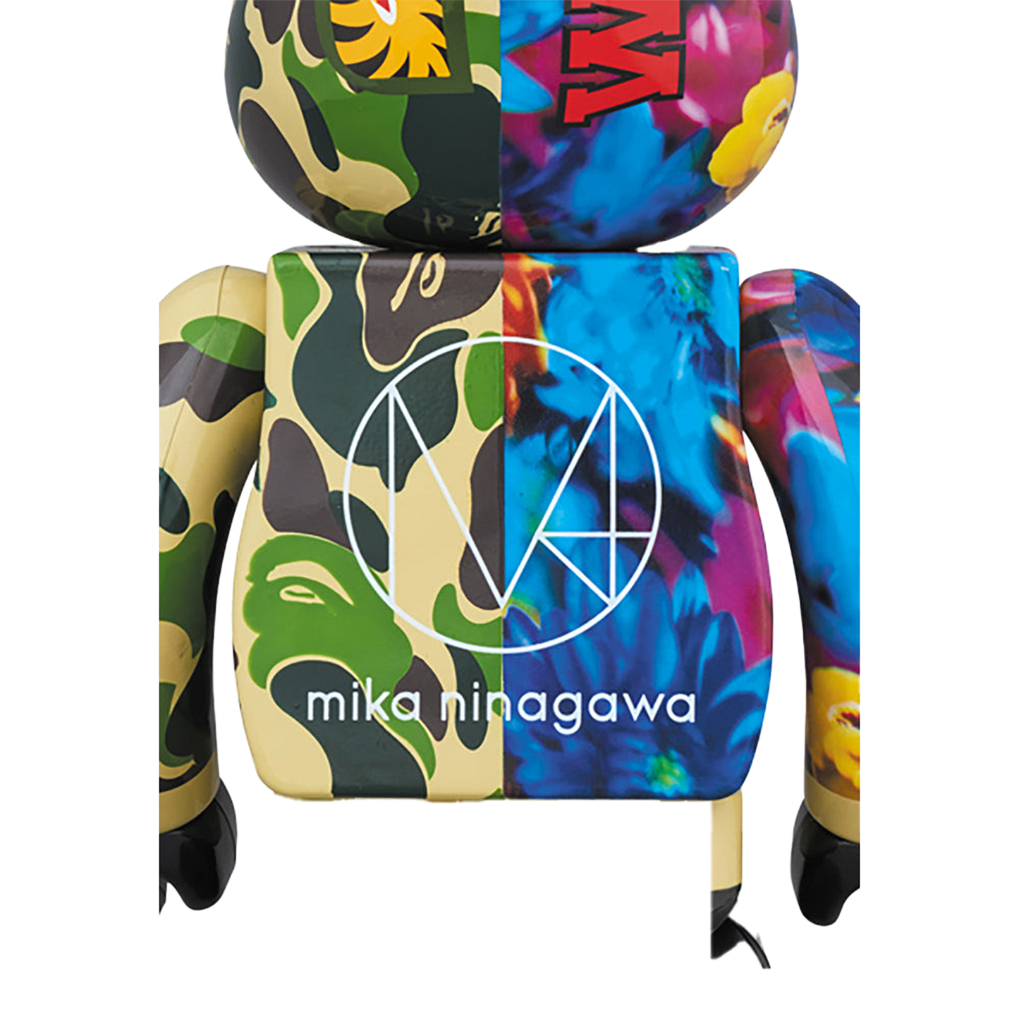 BE@RBRICK BAPE(R) × M / mika ninagawa SHARK 100％ & 400％