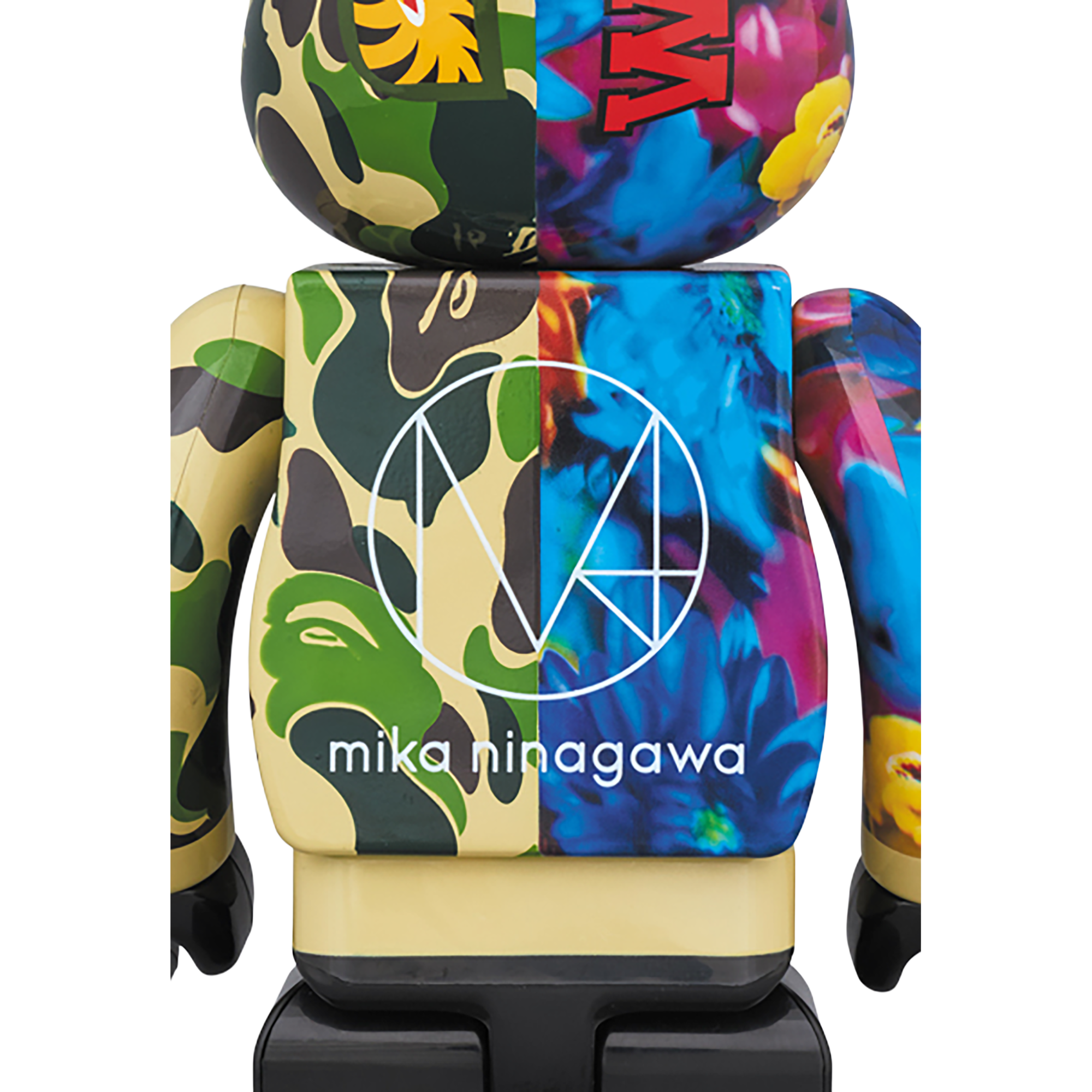 BE@RBRICK BAPE(R) × M / mika ninagawa SHARK 100％ & 400％