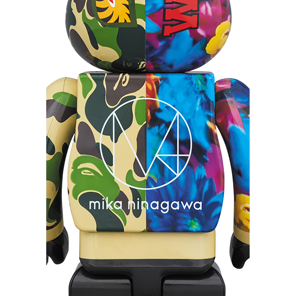 BE@RBRICK BAPE(R) × M / mika ninagawa SHARK 100％ & 400％