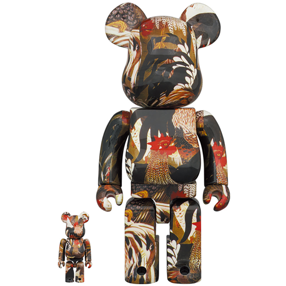 BE@RBRICK 伊藤若冲「群鶏図」100％ & 400％_0