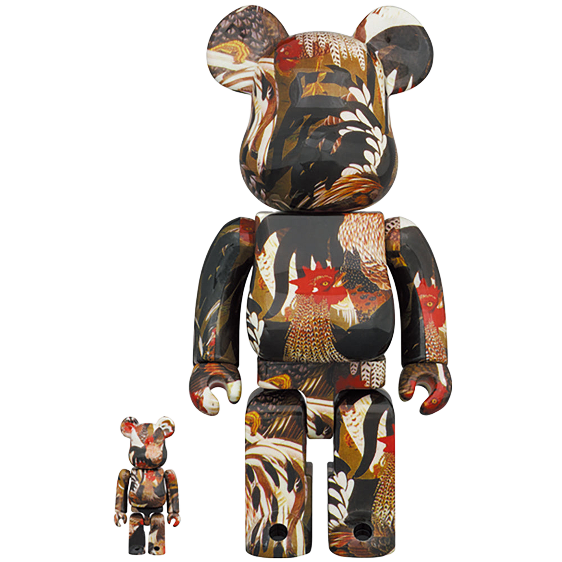 BE@RBRICK 伊藤若冲「群鶏図」100％ & 400％ | MEDICOM TOY OFFICIAL STORE