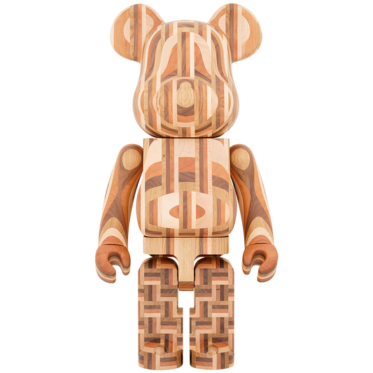 BE@RBRICK Karimoku parquet 2nd 1000％