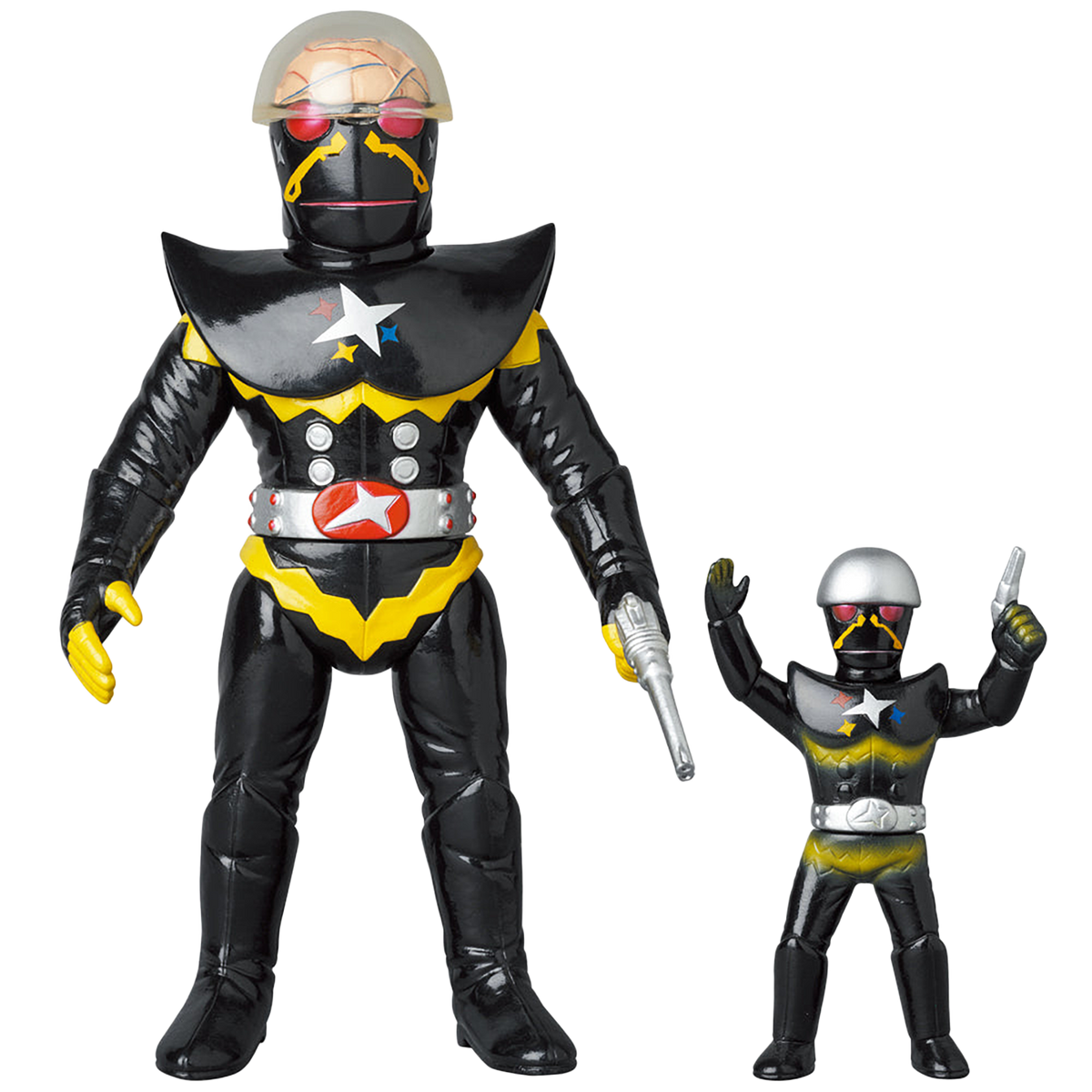 Gill Hakaider(Hakaider shot Ver.)＋Mini Sofubi (from Kikaider 01)《Planned to be shipped in late Apr. 2023》