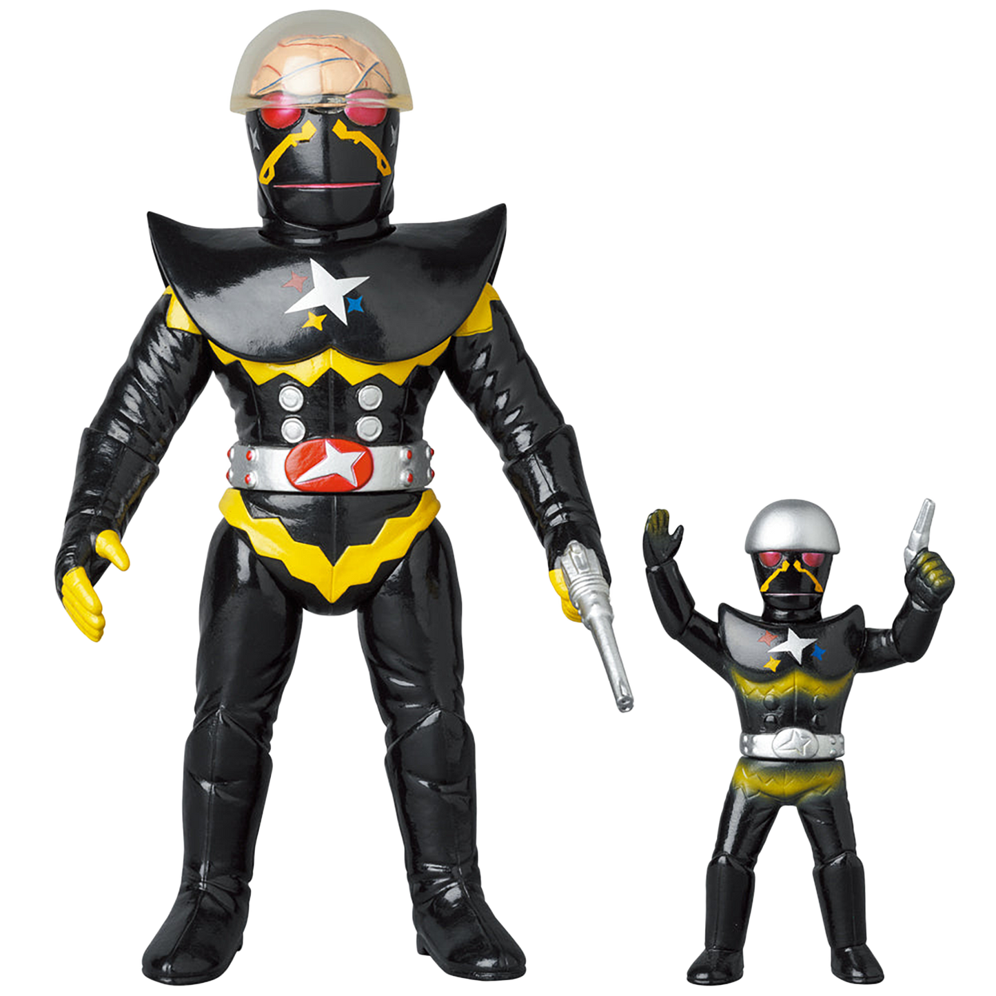 Gill Hakaider(Hakaider shot Ver.)＋Mini Sofubi (from Kikaider 01)《Planned to be shipped in late Apr. 2023》