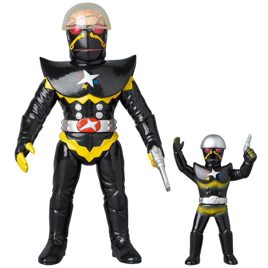 Gill Hakaider(Hakaider shot Ver.)＋Mini Sofubi (from Kikaider 01)《Planned to be shipped in late Apr. 2023》