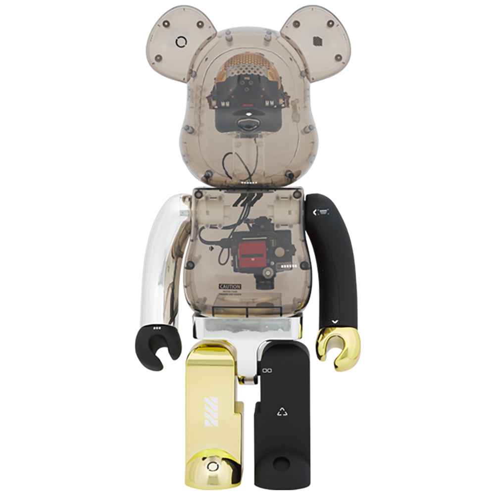 BE@RBRICK Memento Mori クリアスモーク Ver. 1000％_0