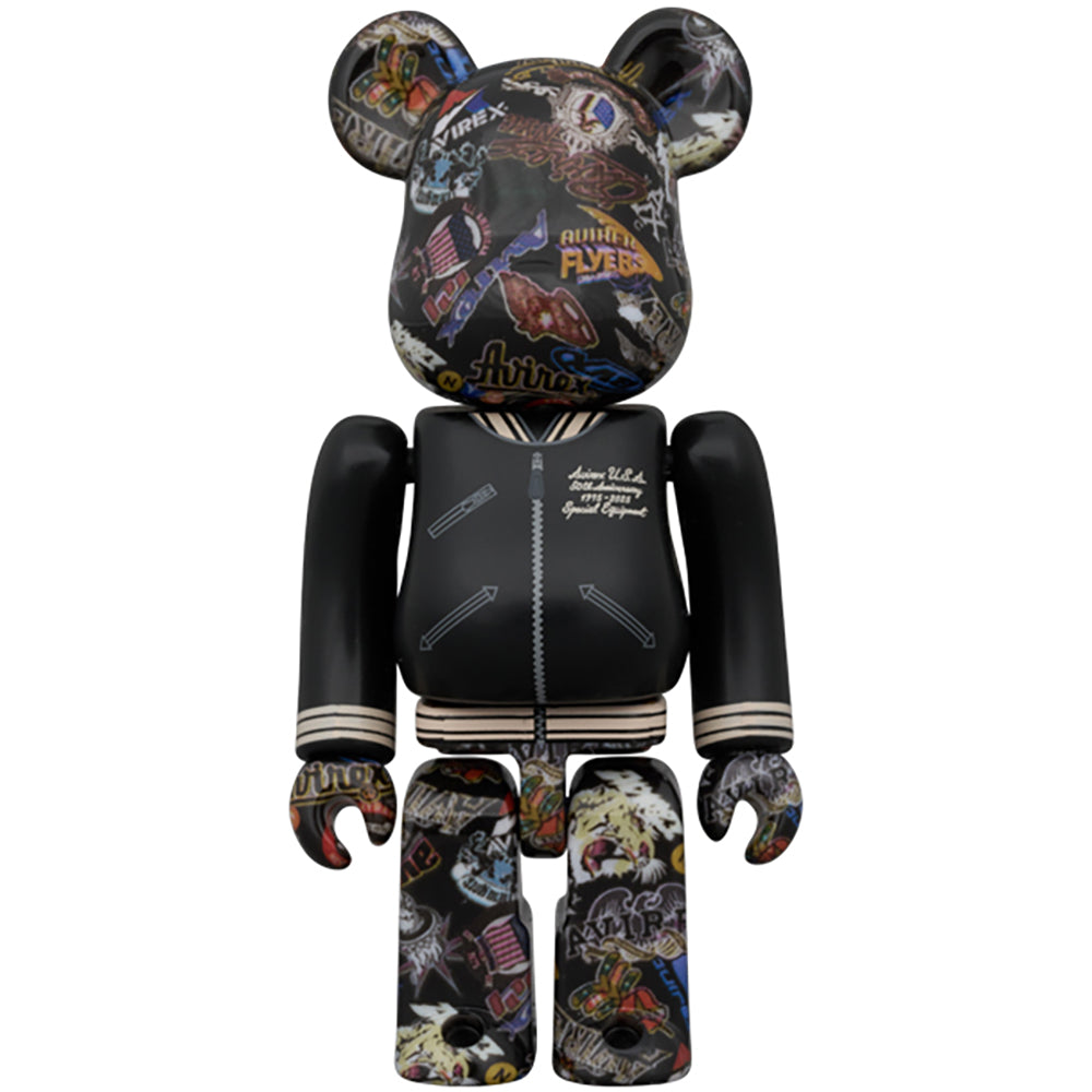BE@RBRICK AVIREX 50th VARSITY 100％ & 400％_1