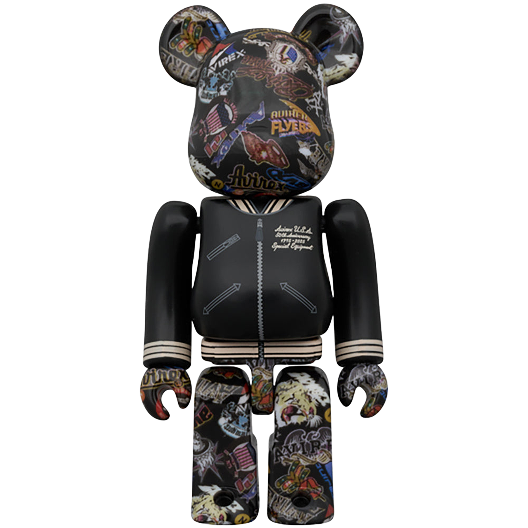 BE@RBRICK AVIREX 50th VARSITY 100％ & 400％