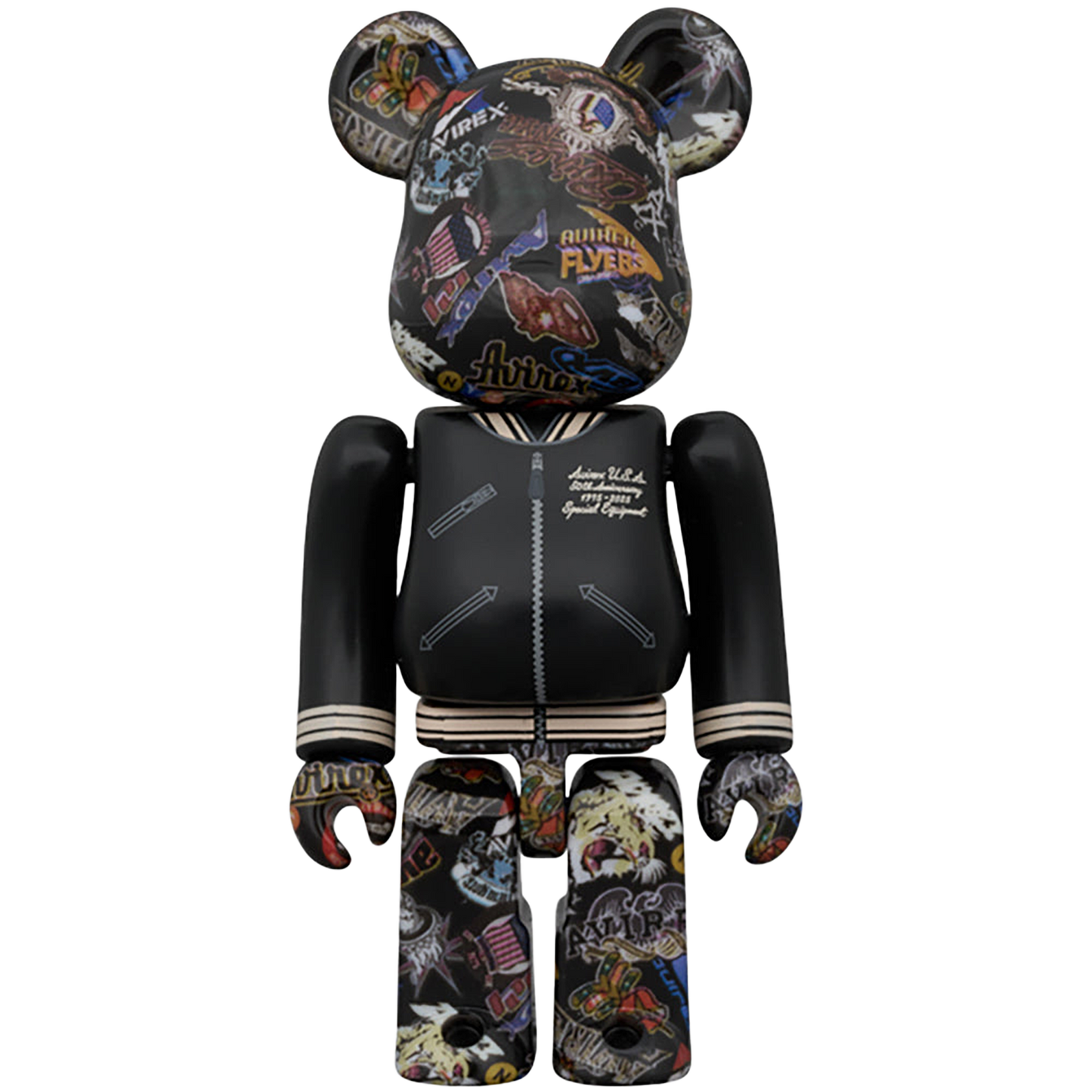BE@RBRICK AVIREX 50th VARSITY 100％ & 400％
