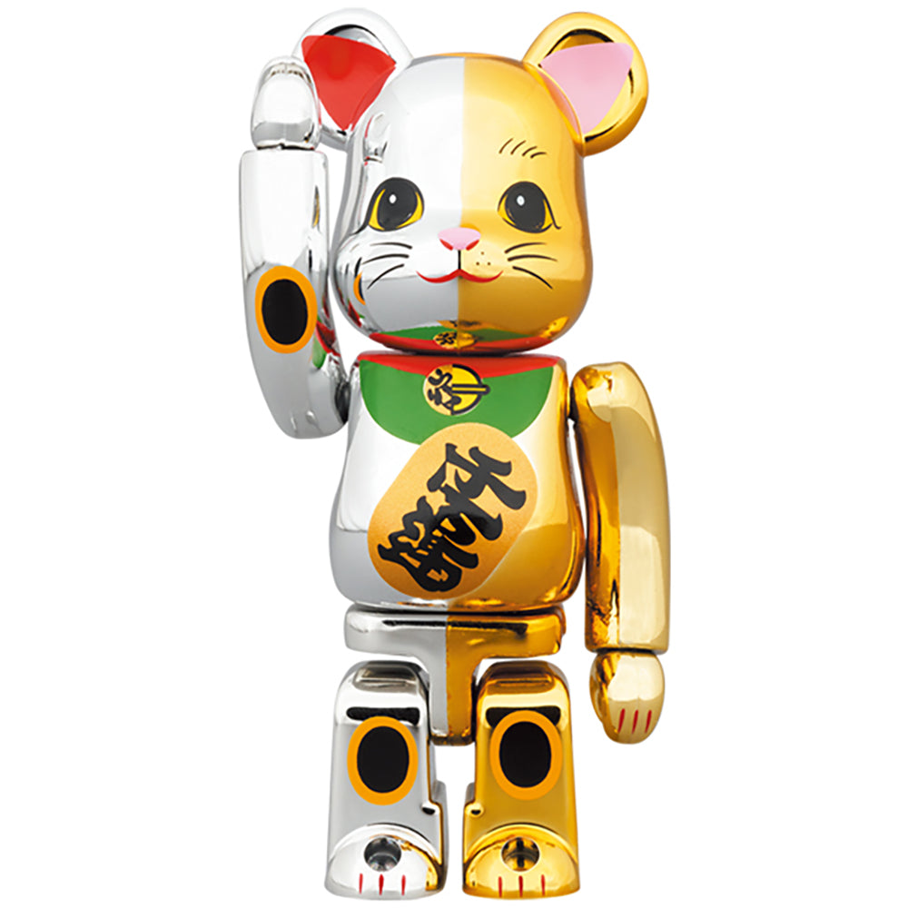 BE@RBRICK 招き猫 開運 銀×千万両 金 100％ & 400％
_1