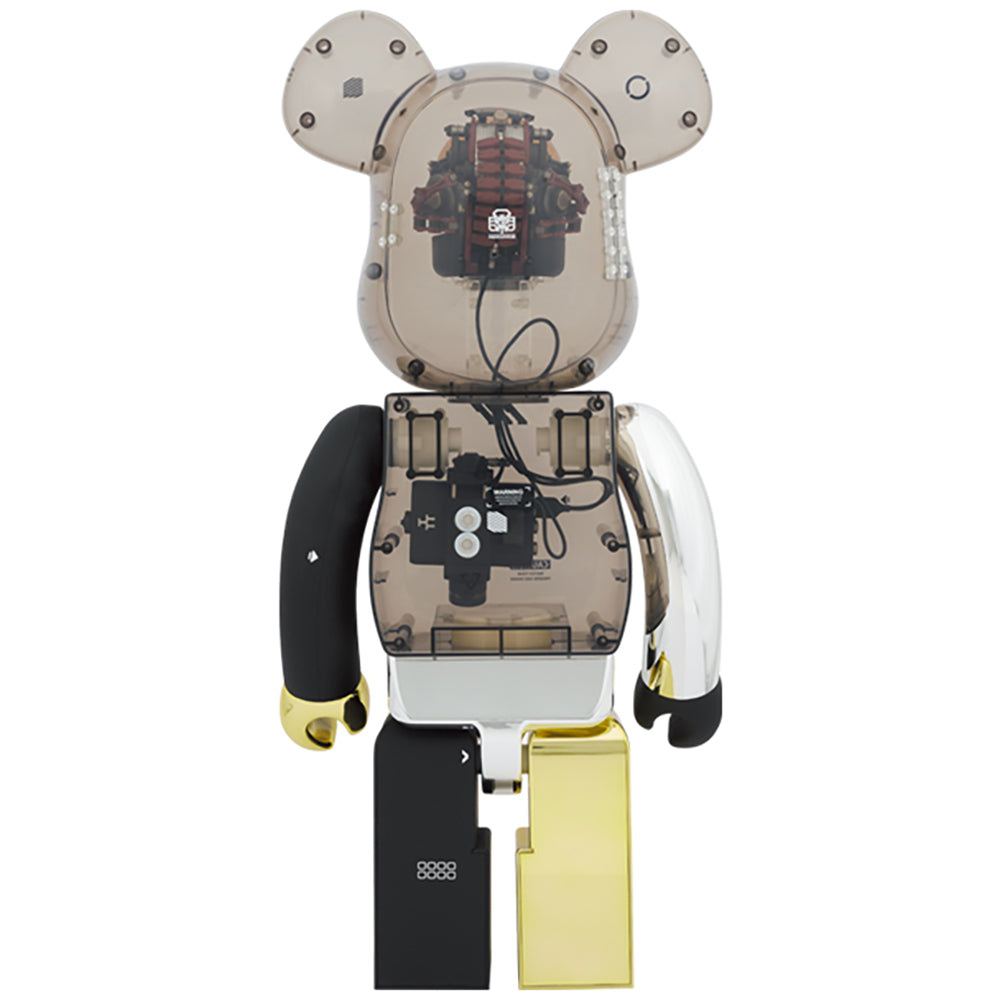 BE@RBRICK Memento Mori クリアスモーク Ver. 1000％_1