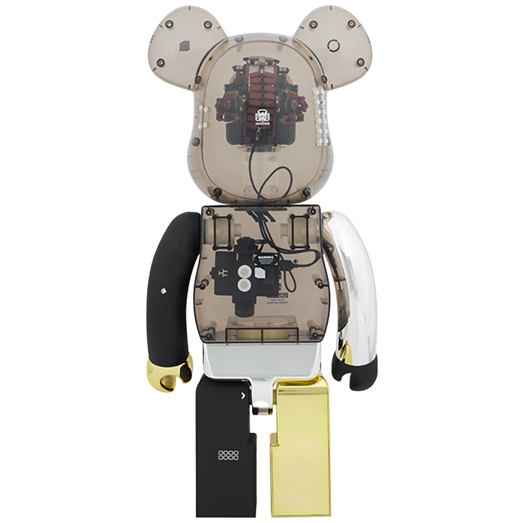 BE@RBRICK Memento Mori クリアスモーク Ver. 1000％