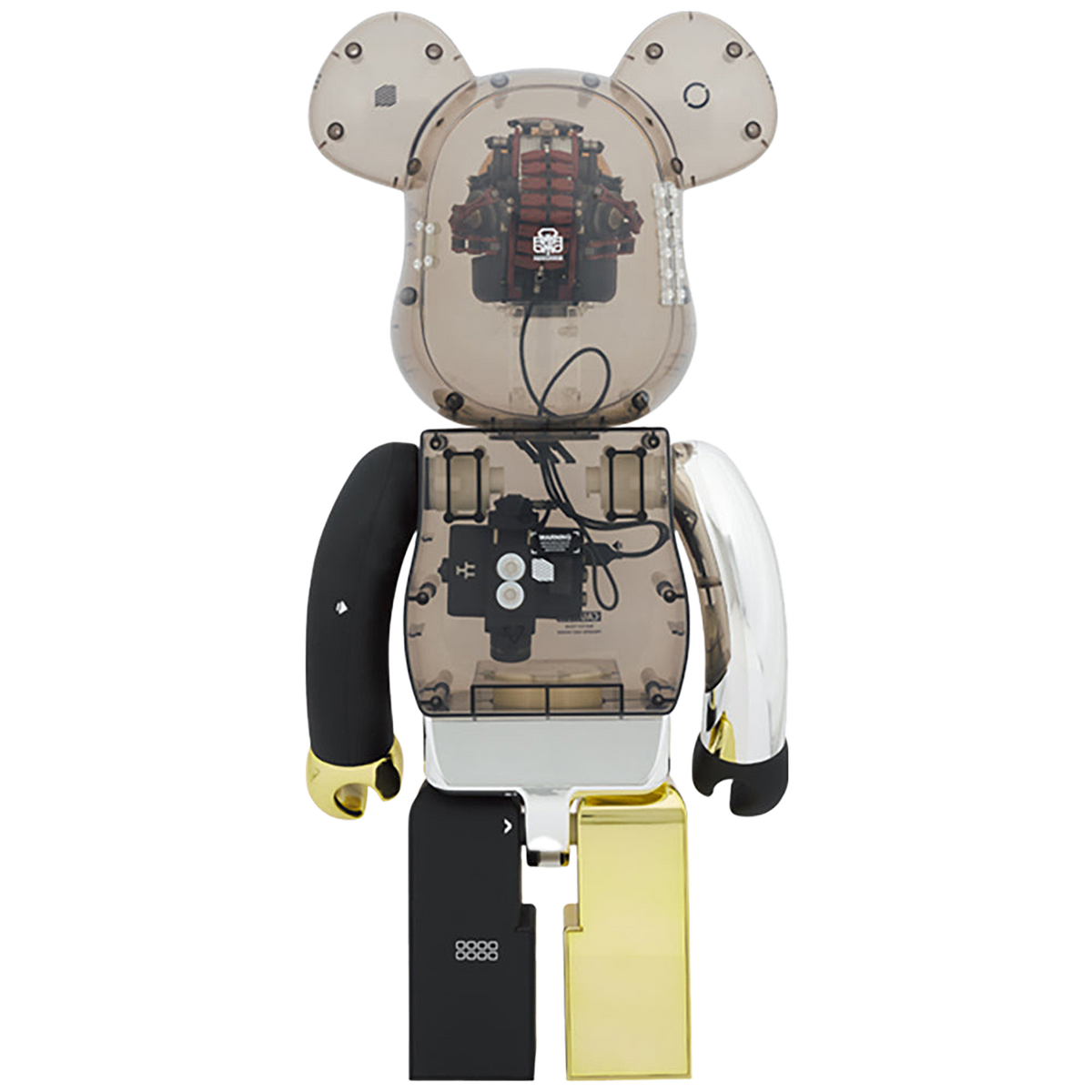BE@RBRICK Memento Mori クリアスモーク Ver. 1000％
