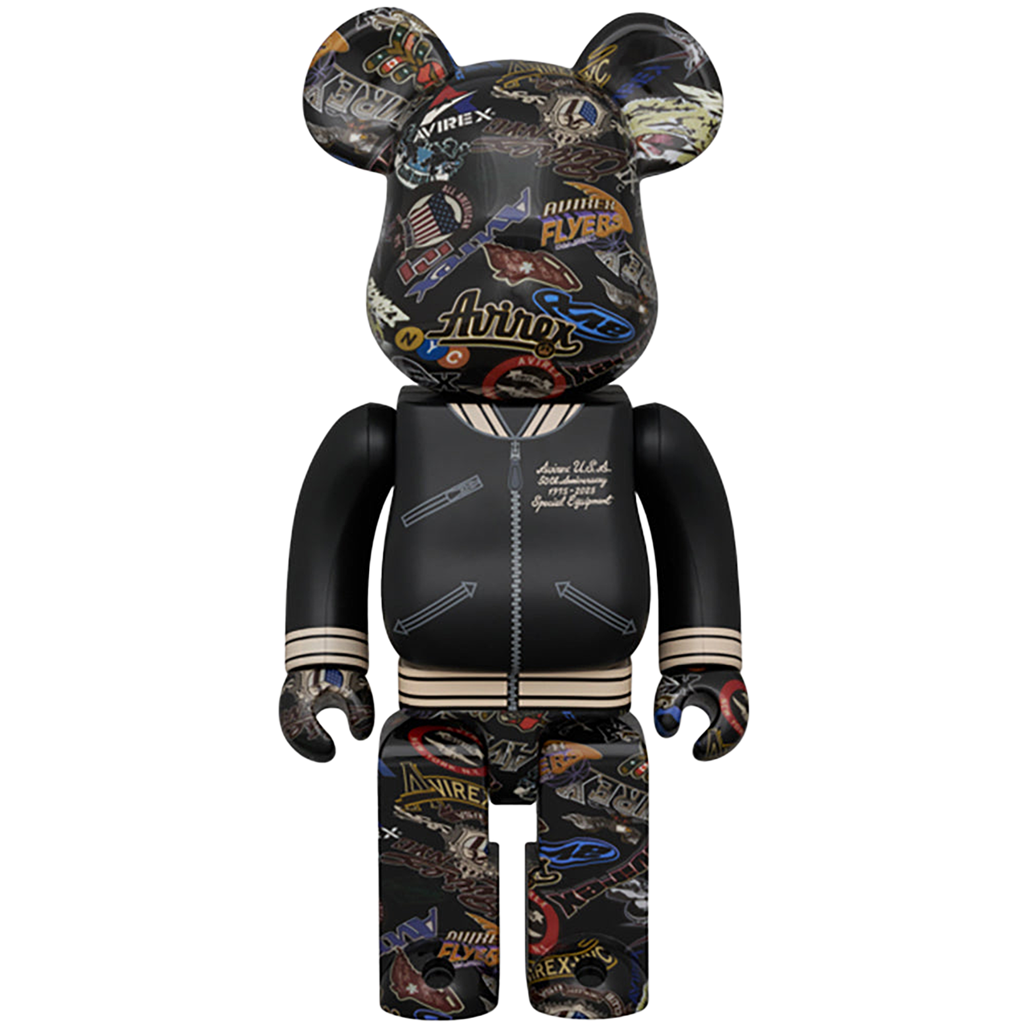 BE@RBRICK AVIREX 50th VARSITY 100％ & 400％