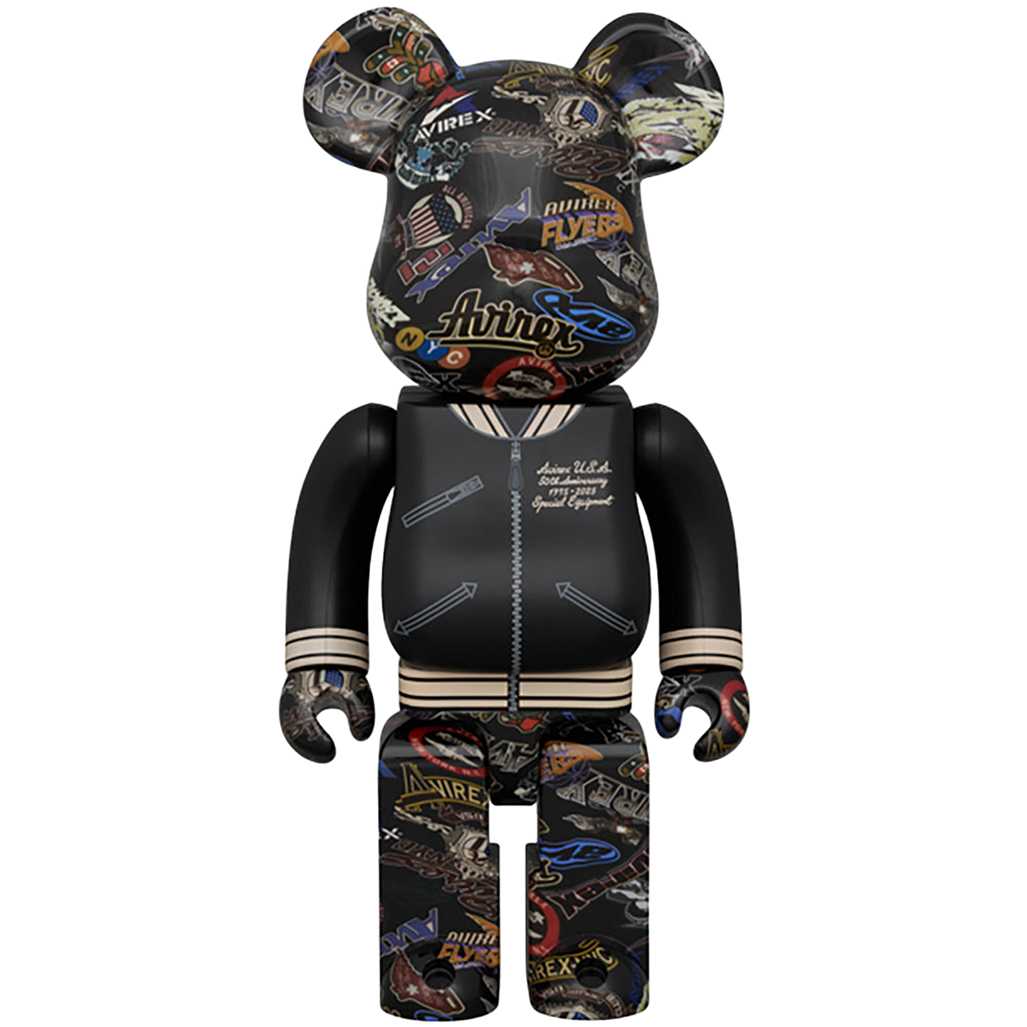 BE@RBRICK AVIREX 50th VARSITY 100％ & 400％