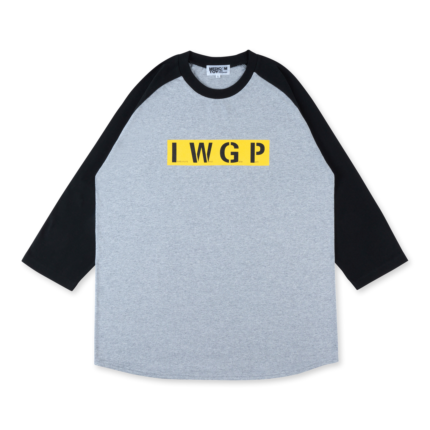 MLE × I.W.G.P. I.W.G.P. LOGO RAGLAN SLEEVE T-SHIRT《Scheduled to be released in November 2026. Order period is until August 16th》
