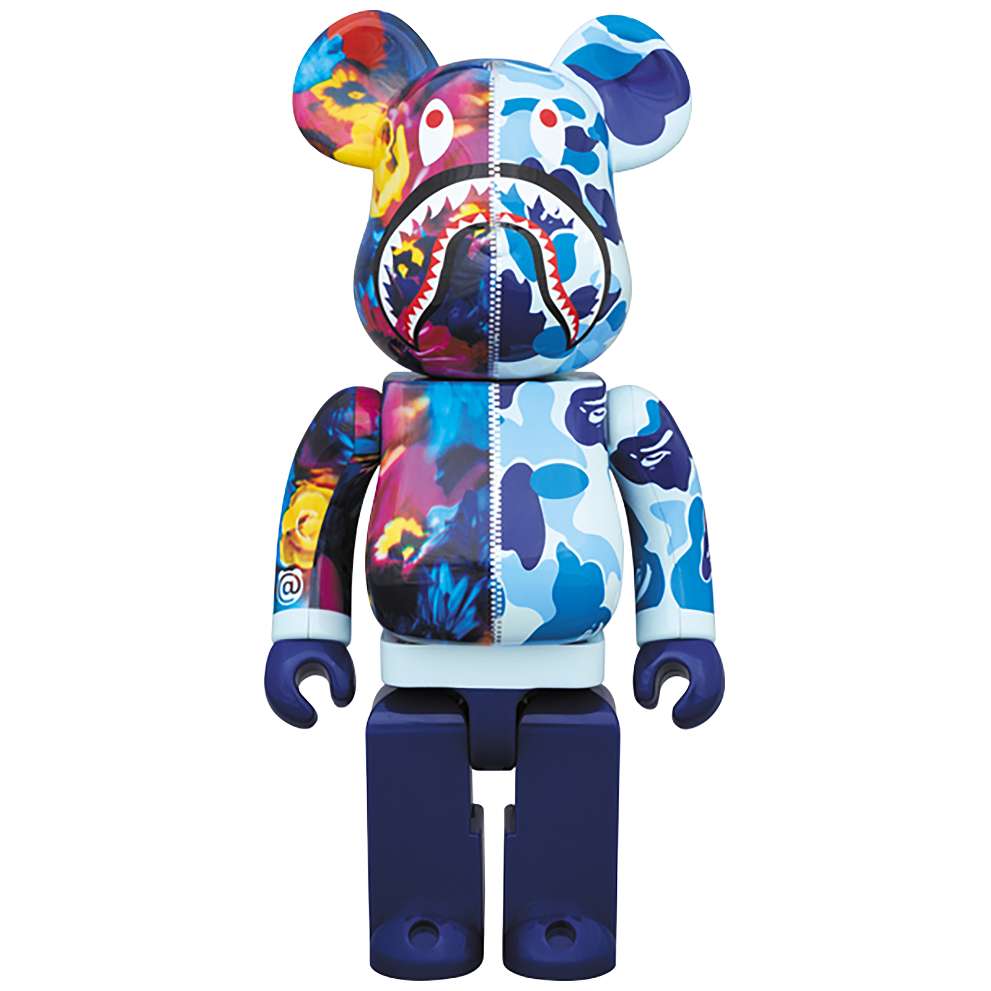 BE@RBRICK BAPE(R) × M / mika ninagawa SHARK 100％ & 400％