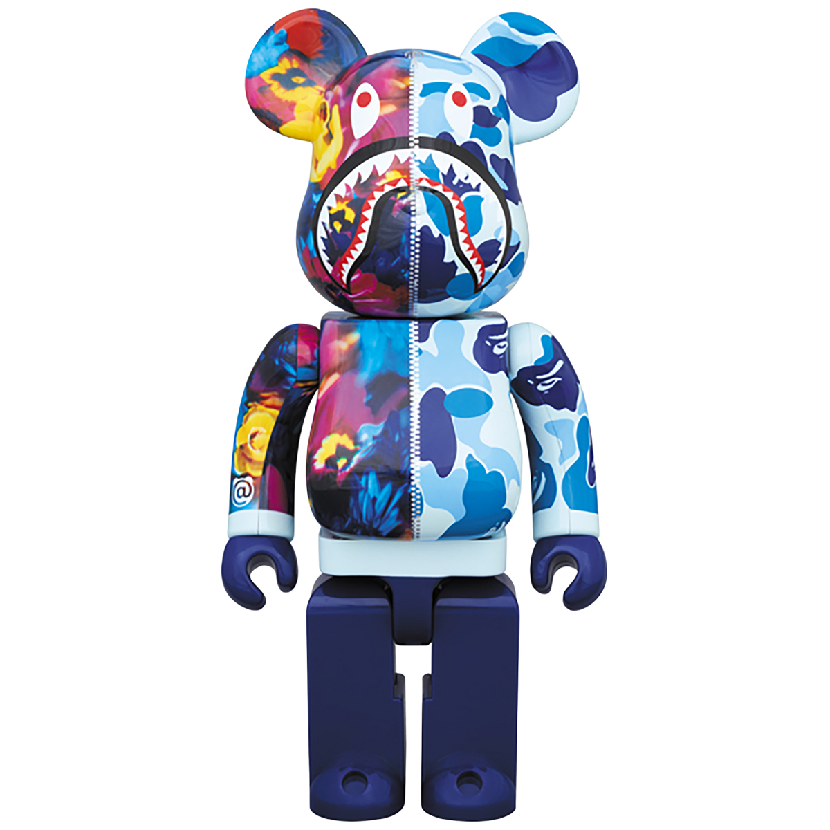 BE@RBRICK BAPE(R) × M / mika ninagawa SHARK 100％ & 400％