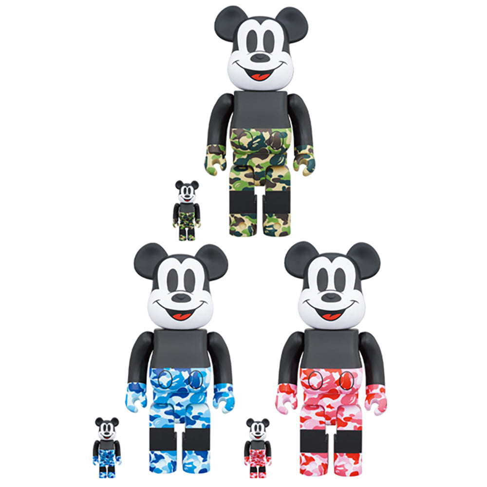 BE@RBRICK BAPE(R) MICKEY MOUSE 100％ & 400％_0