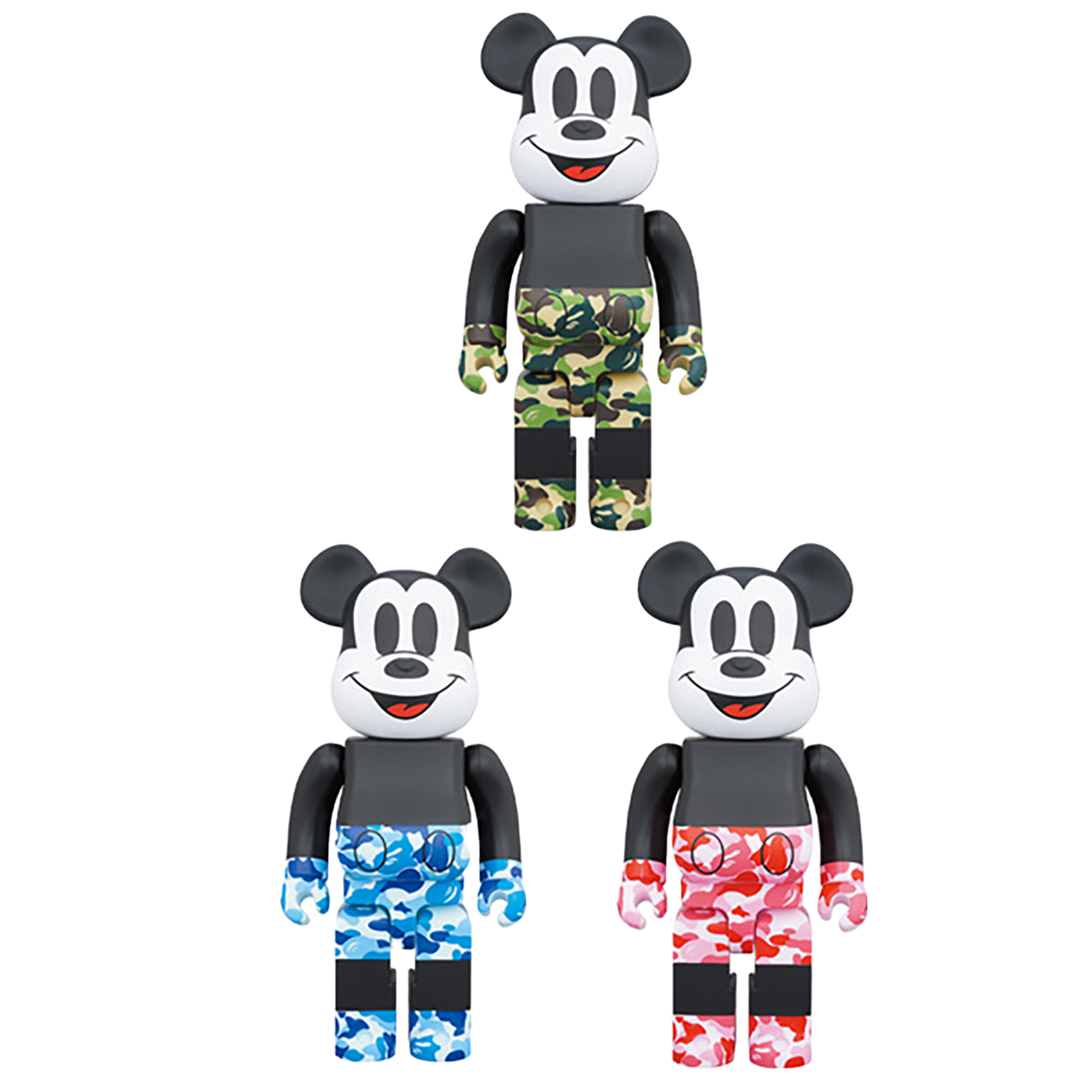 BE@RBRICK BAPE(R) MICKEY MOUSE 100％ & 400％