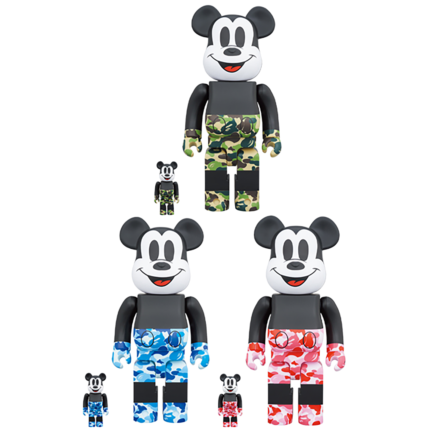 BE@RBRICK BAPE(R) MICKEY MOUSE 100％ & 400％