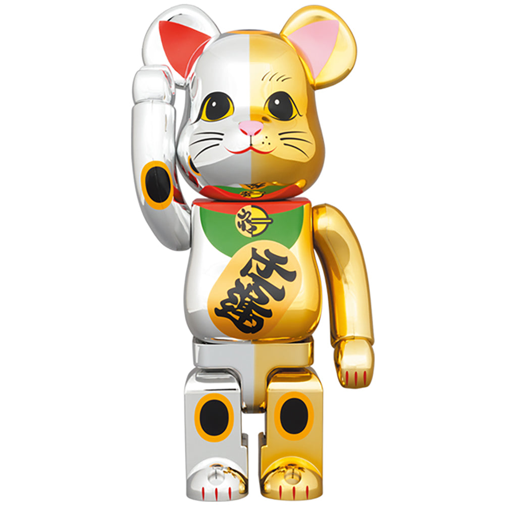 BE@RBRICK 招き猫 開運 銀×千万両 金 100％ & 400％
_2