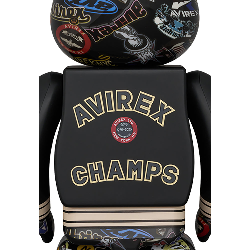 BE@RBRICK AVIREX 50th VARSITY 100％ & 400％_3