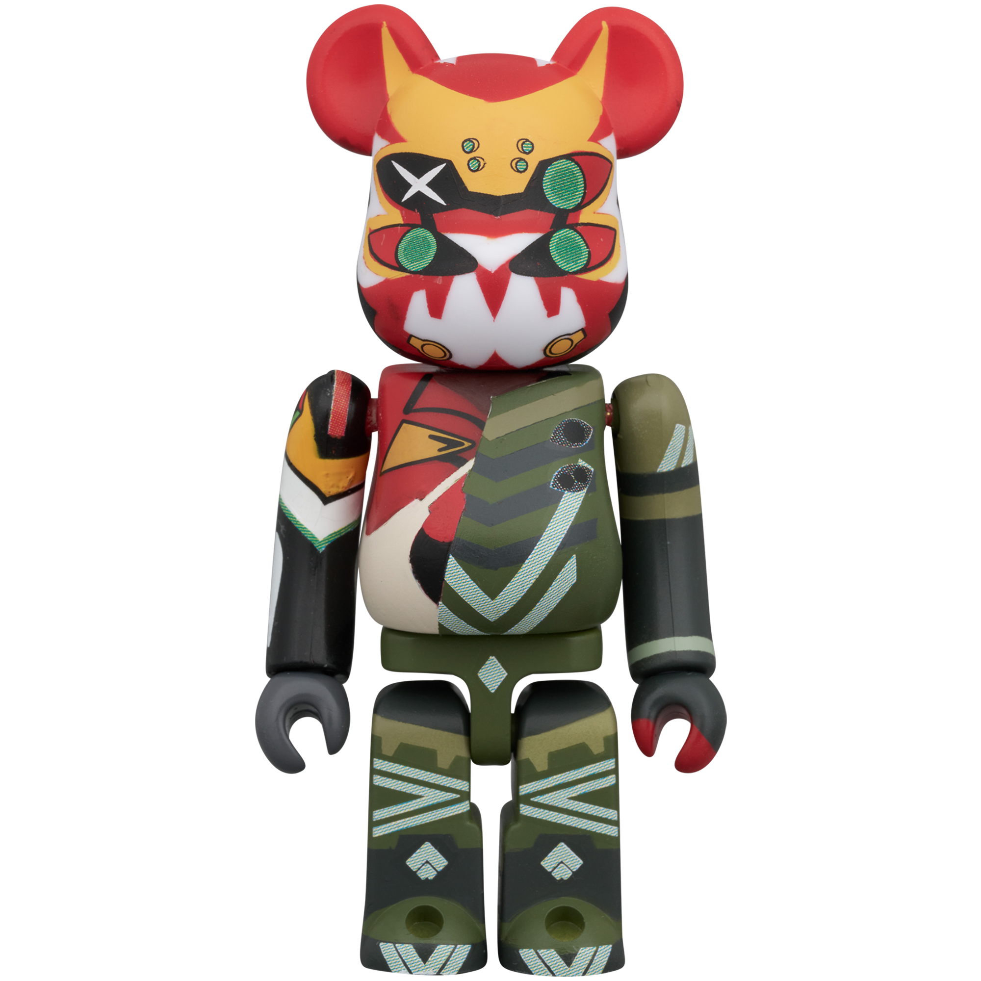 BE@RBRICK 2PCS SET エヴァンゲリオン 新2号機α & エヴァンゲリオン 8号機β 臨時戦闘形態_1