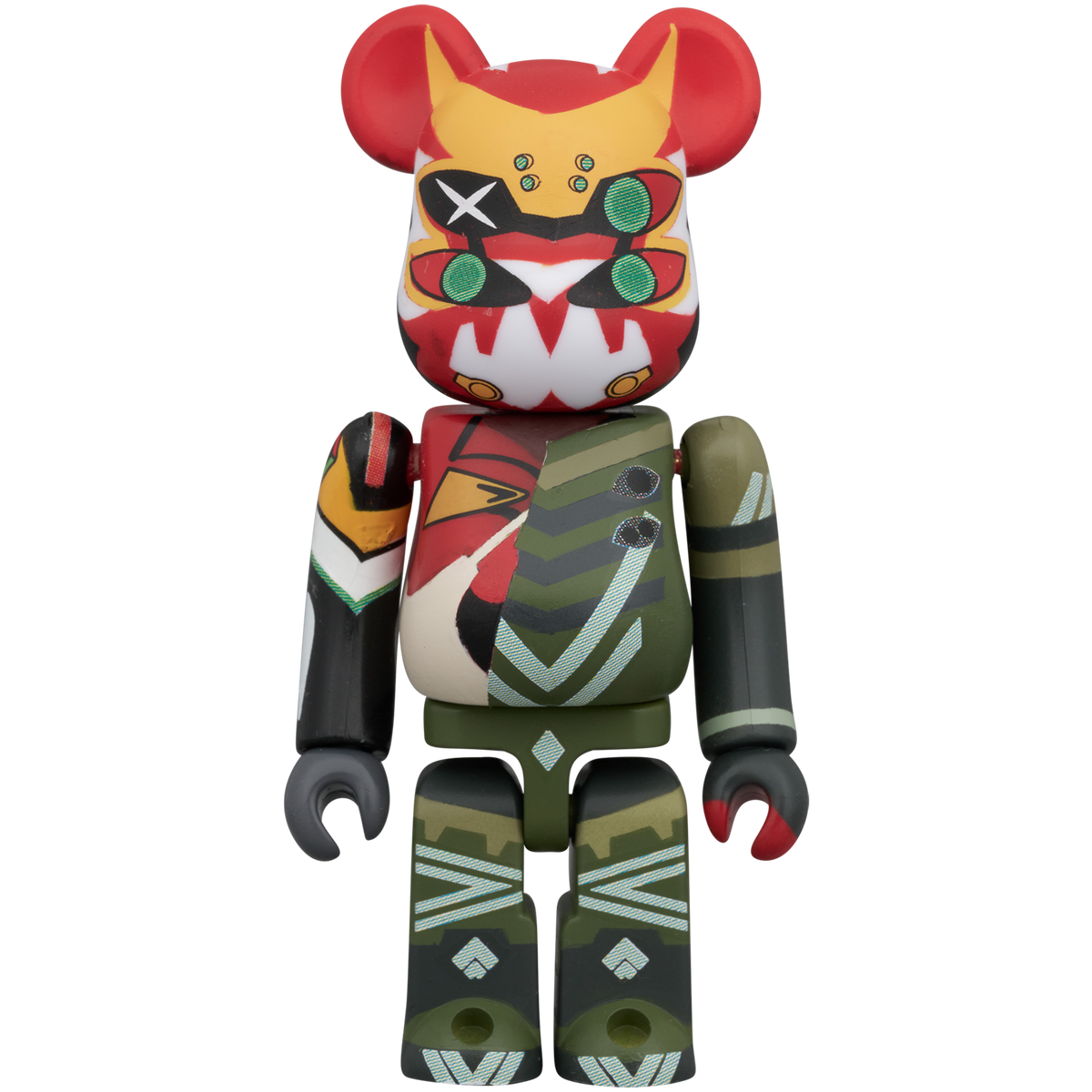 BE@RBRICK 2PCS SET エヴァンゲリオン 新2号機α & エヴァンゲリオン 8号機β 臨時戦闘形態_1
