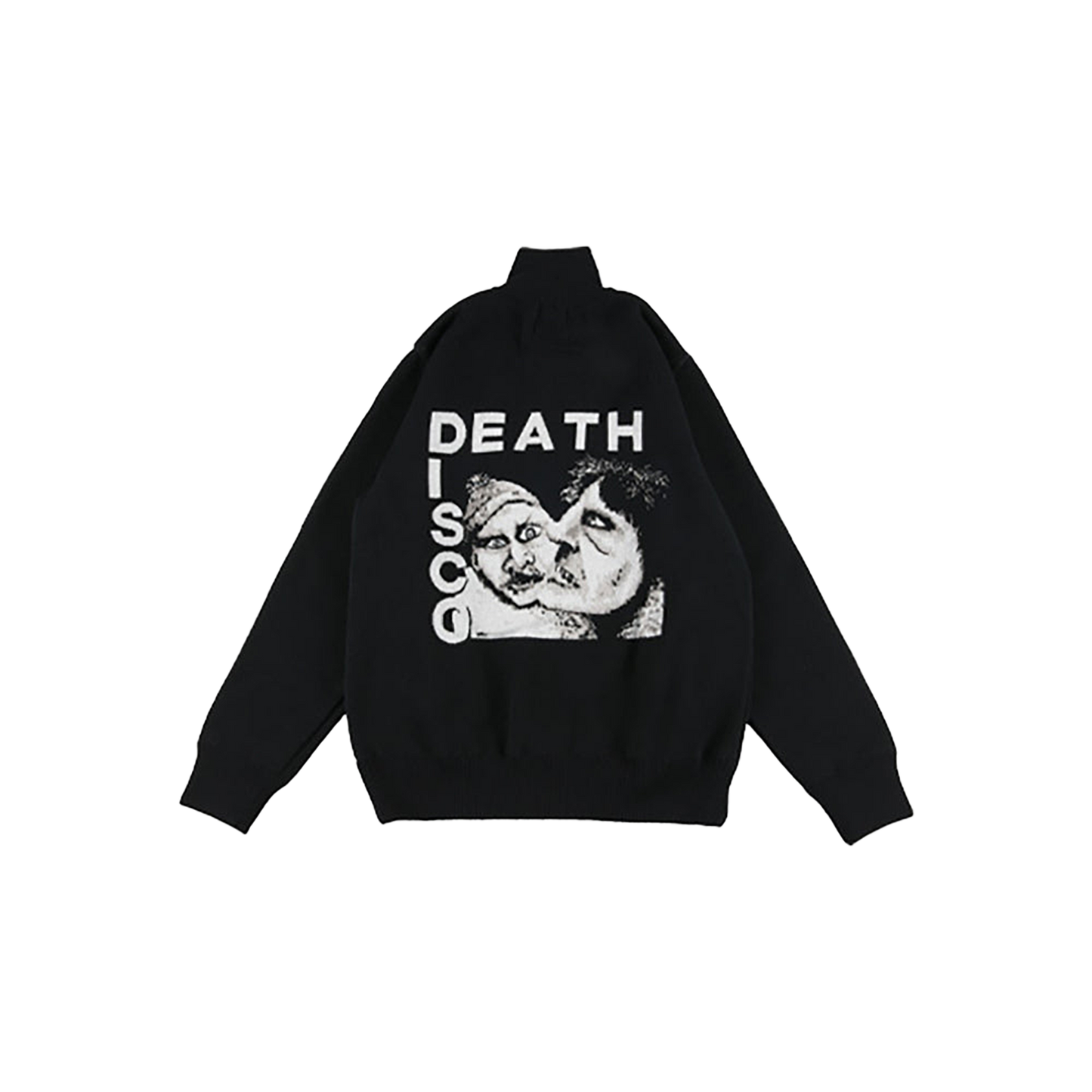 KNIT GANG COUNCIL "PIL" KNIT BLOUSON "DEATH DISCO"