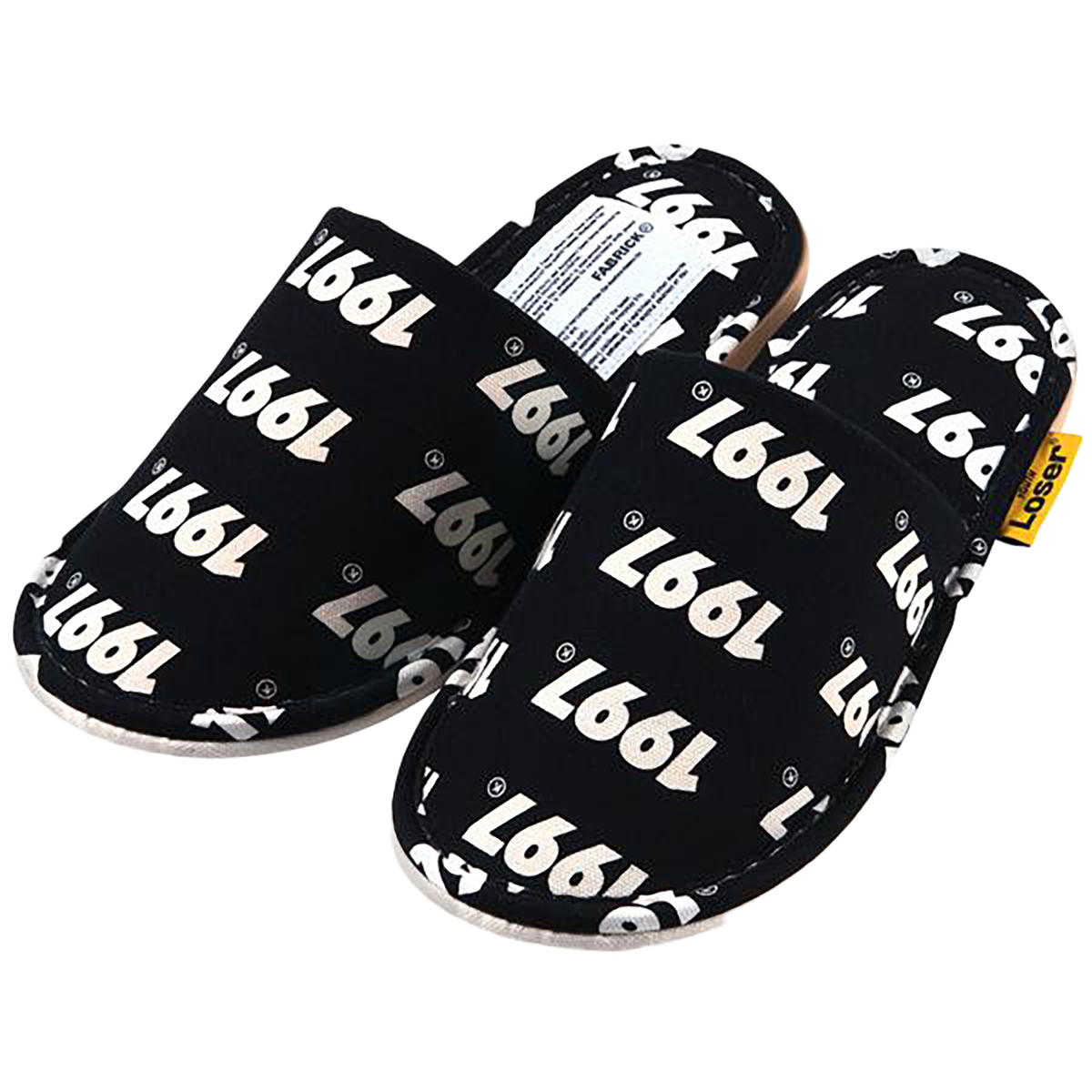 FABRICK X YOUTH LOSER SLIPPERS