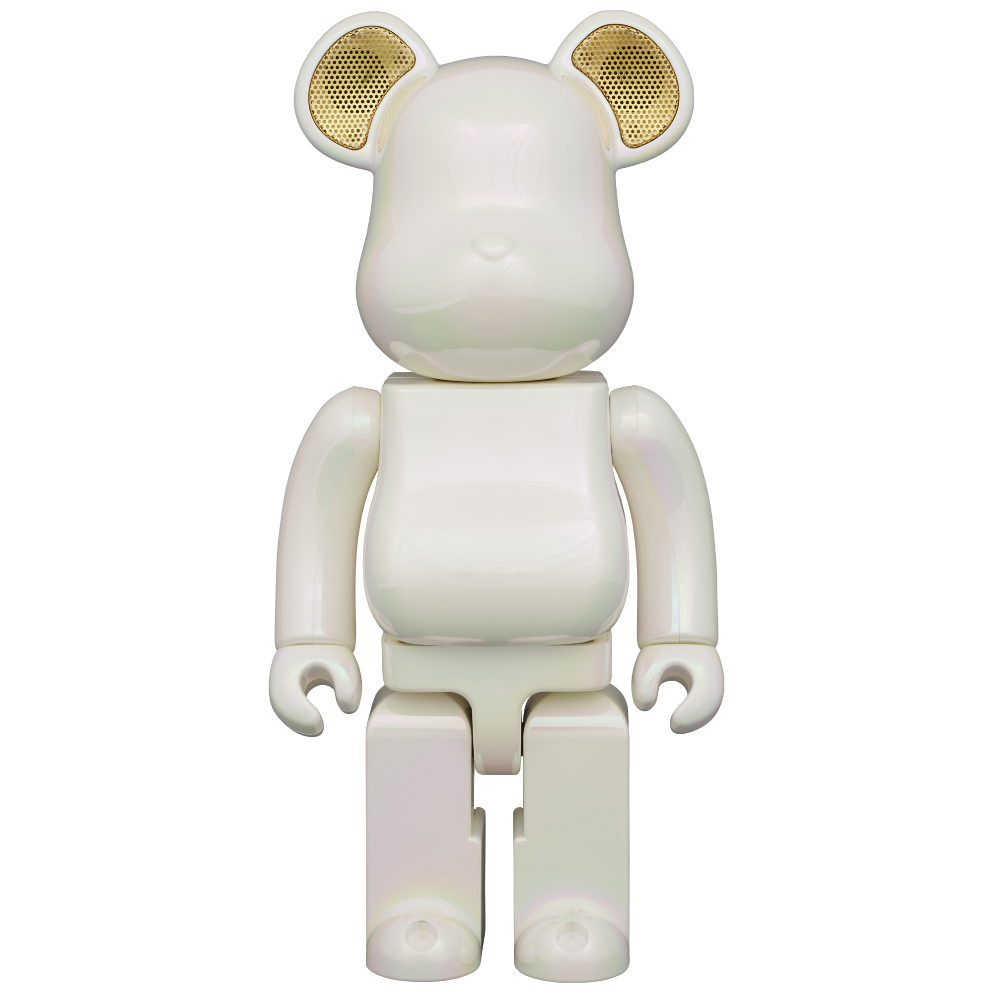 BE@RBRICK AUDIO IRIDESCENT 400％ Portable Bluetooth(R) Speaker CRYSTAL HALO／PEARL MIRAGE／BLACK AURORA

