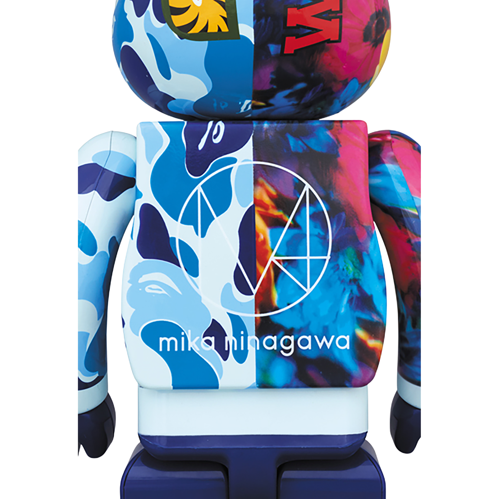 BE@RBRICK BAPE(R) × M / mika ninagawa SHARK 100％ & 400％