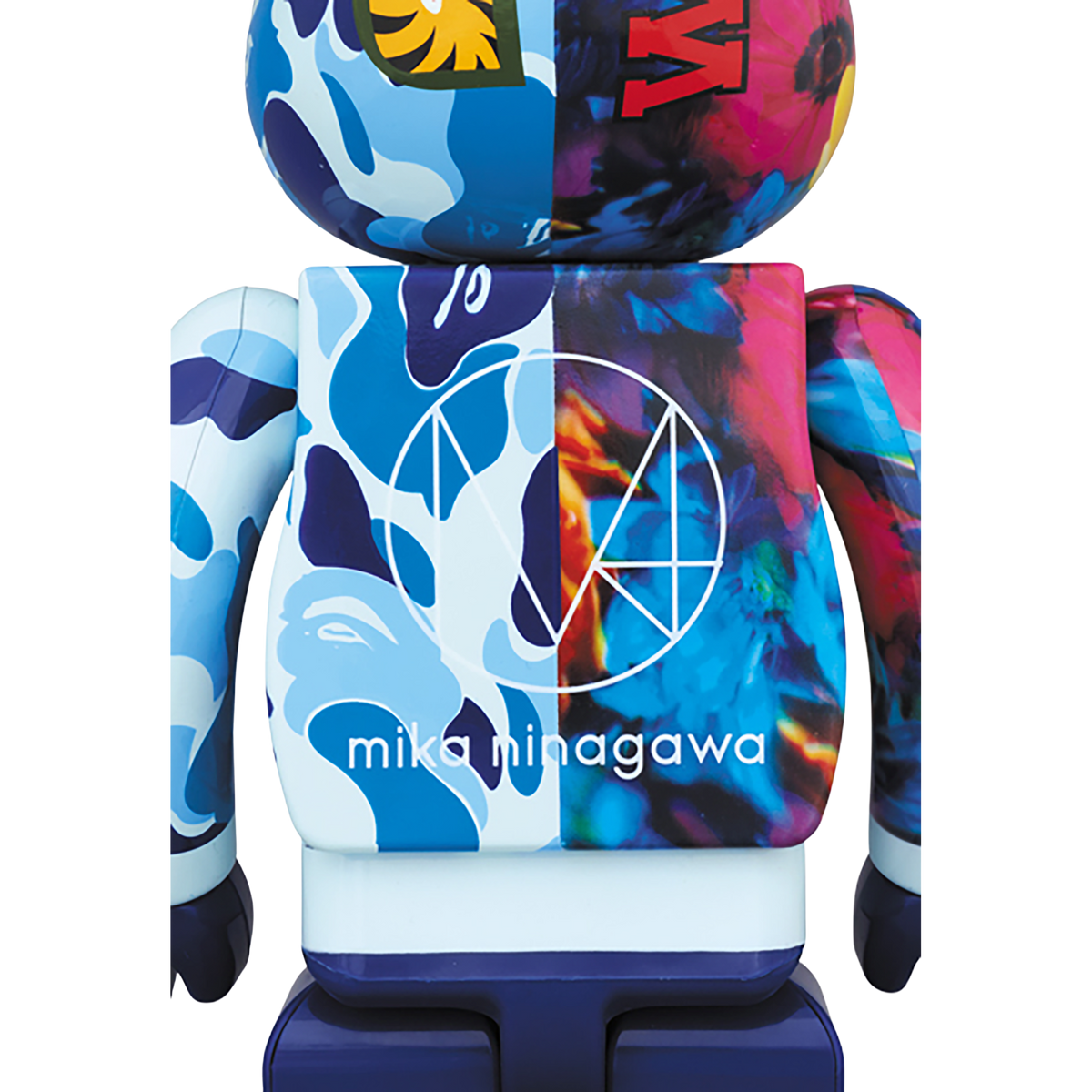 BE@RBRICK BAPE(R) × M / mika ninagawa SHARK 100％ & 400％