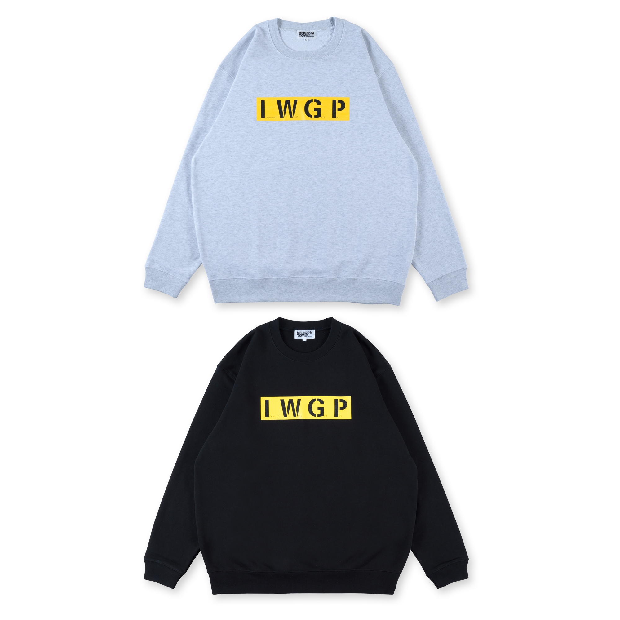MLE × I.W.G.P. I.W.G.P. LOGO CREW NECK SWEATSHIRT《Scheduled to be released in November 2026. Order period is until August 16th》