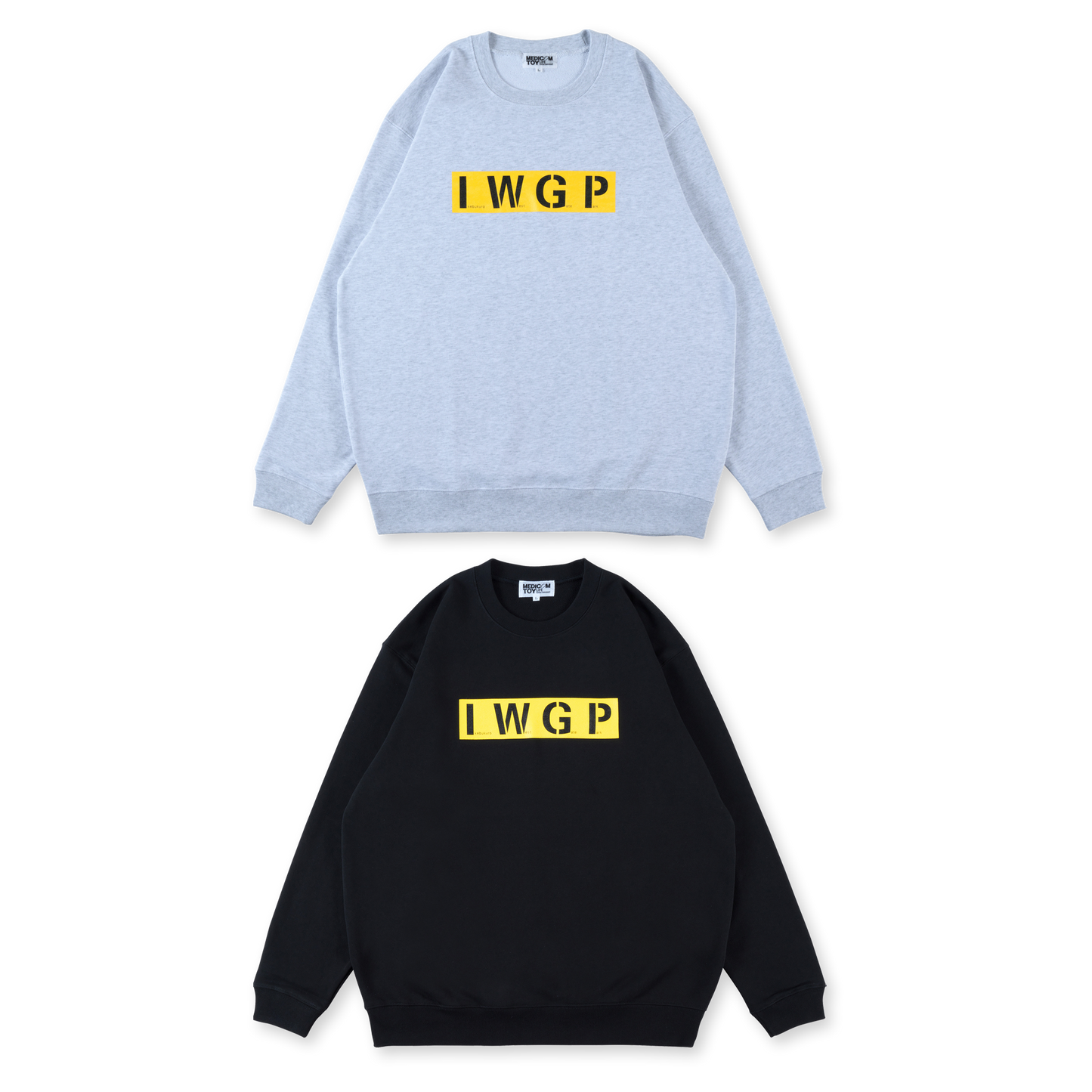 MLE × I.W.G.P. I.W.G.P. LOGO CREW NECK SWEATSHIRT《Scheduled to be released in November 2026. Order period is until August 16th》