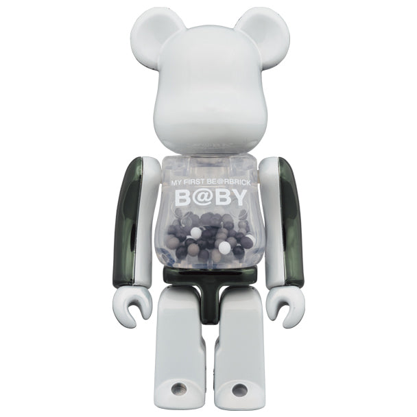 MY FIRST BE@RBRICK B@BY BLACK & WHITE CHROME Ver. 100％ & 400％_1