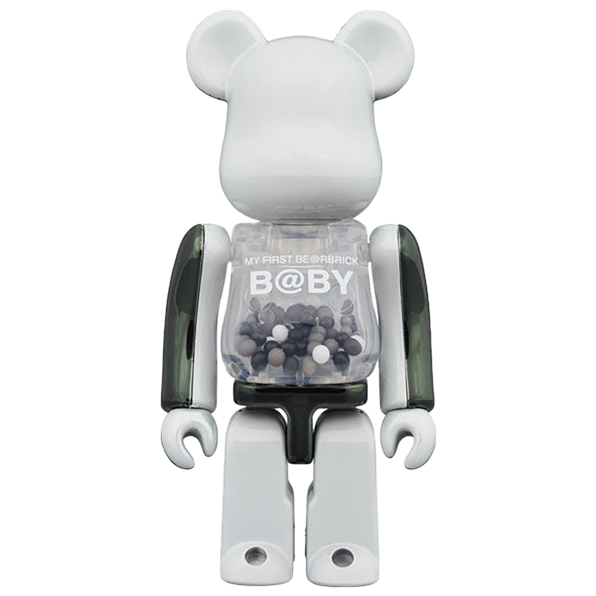 MY FIRST BE@RBRICK B@BY BLACK & WHITE CHROME Ver. 100％ & 400％