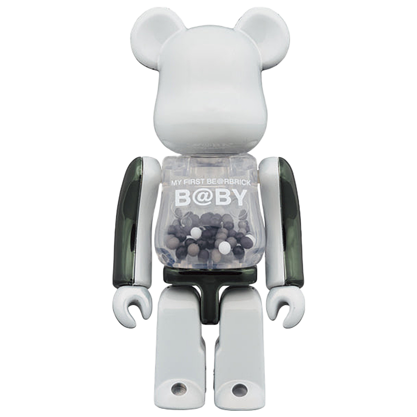 MY FIRST BE@RBRICK B@BY BLACK & WHITE CHROME Ver. 100％ & 400％