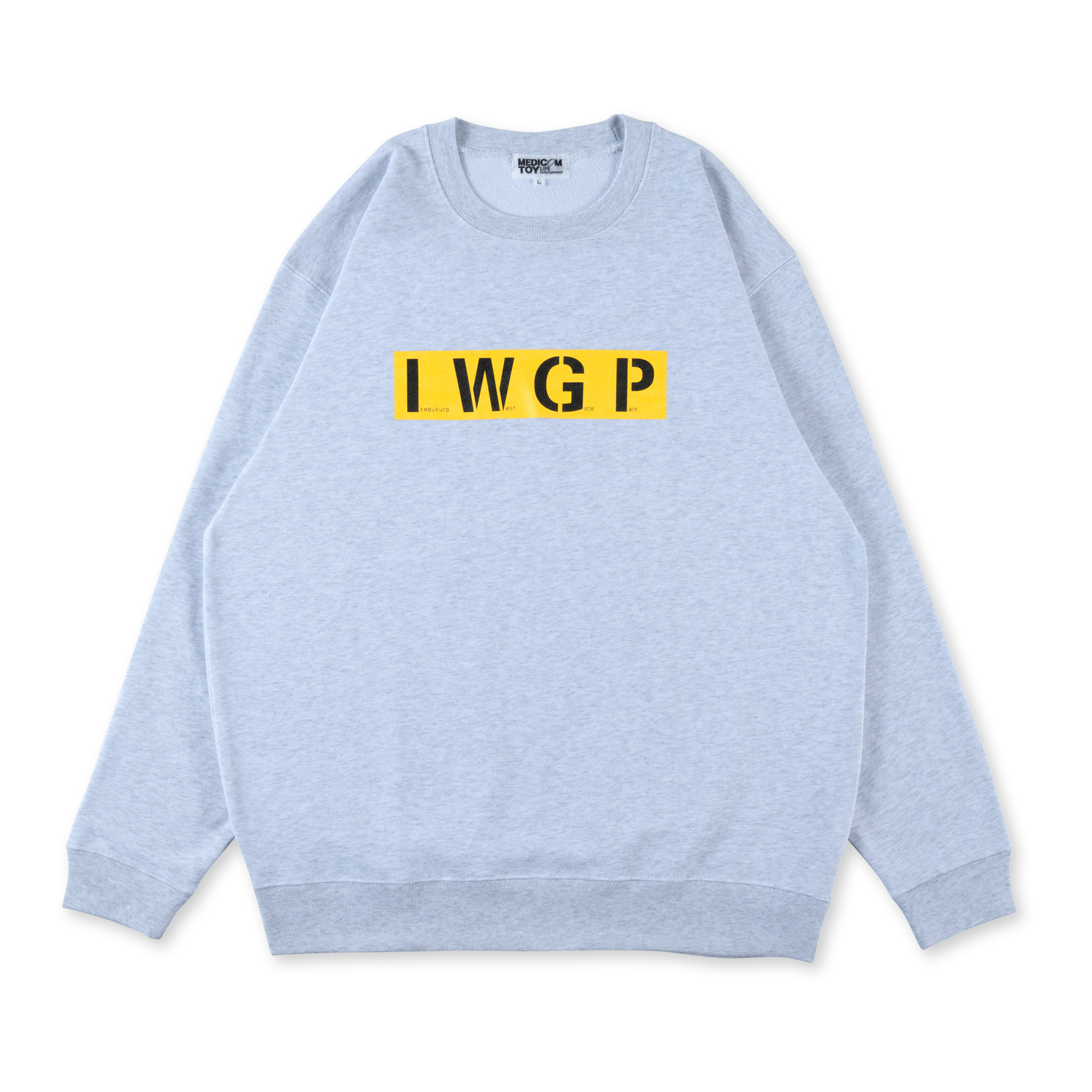 MLE × I.W.G.P. I.W.G.P. LOGO CREW NECK SWEATSHIRT《Scheduled to be released in November 2026. Order period is until August 16th》
