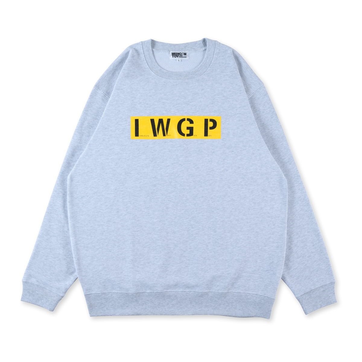 MLE × I.W.G.P. I.W.G.P. LOGO CREW NECK SWEATSHIRT《Scheduled to be released in November 2026. Order period is until August 16th》