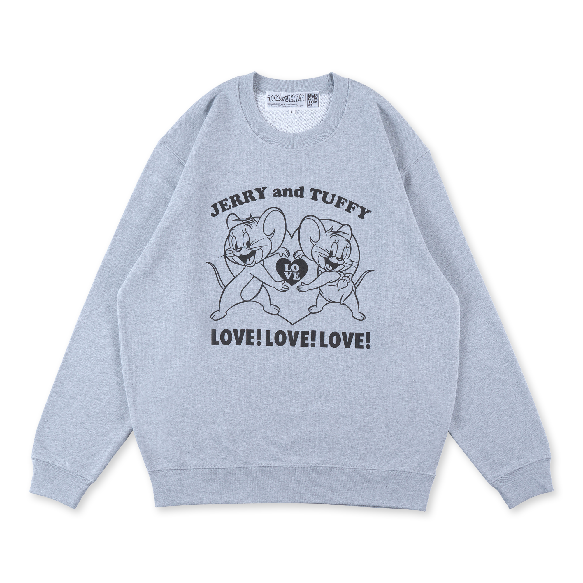 MLE＜TOM and JERRY＞ LOVE！ CREW NECK SWEATSHIRT《2026年11月発売予定 受注期間は9月6日まで》_3