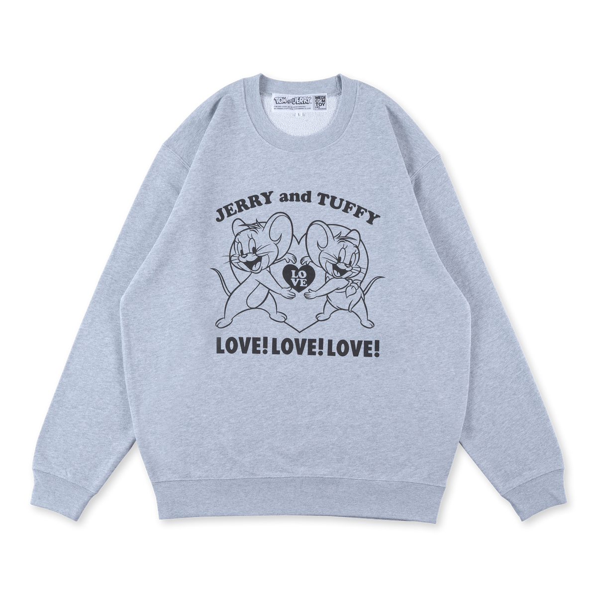 MLE＜TOM and JERRY＞ LOVE！ CREW NECK SWEATSHIRT《2026年11月発売予定 受注期間は9月6日まで》_3