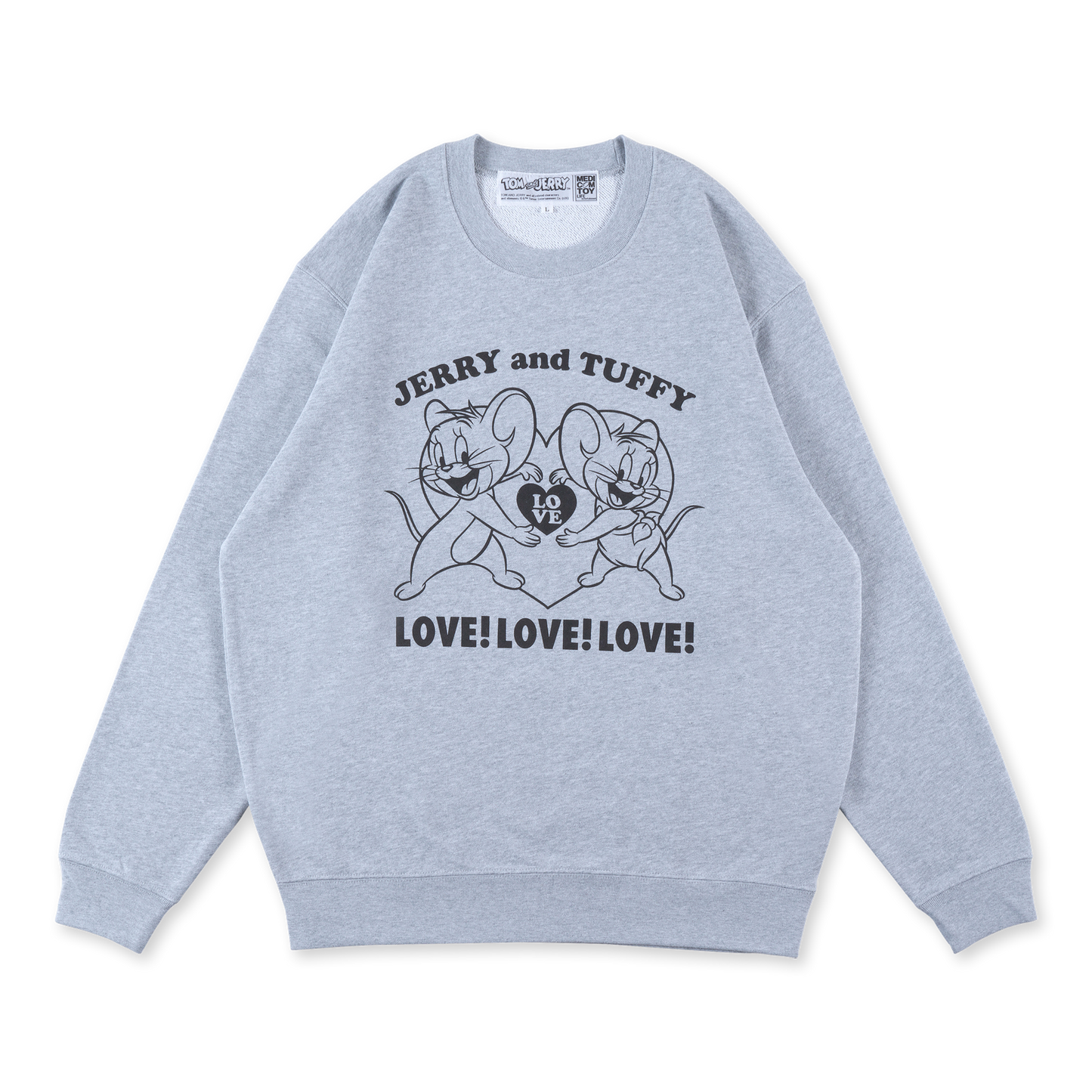 MLE＜TOM and JERRY＞ LOVE！ CREW NECK SWEATSHIRT《2026年11月発売予定 受注期間は9月6日まで》_3