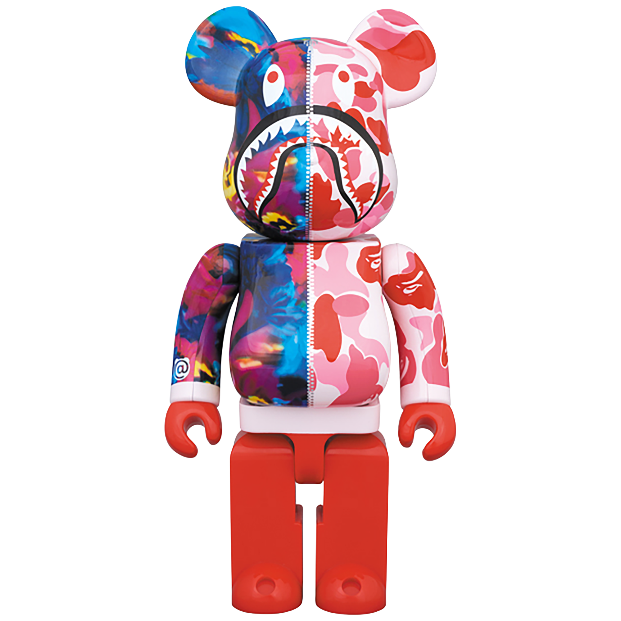 BE@RBRICK BAPE(R) × M / mika ninagawa SHARK 100％ & 400％