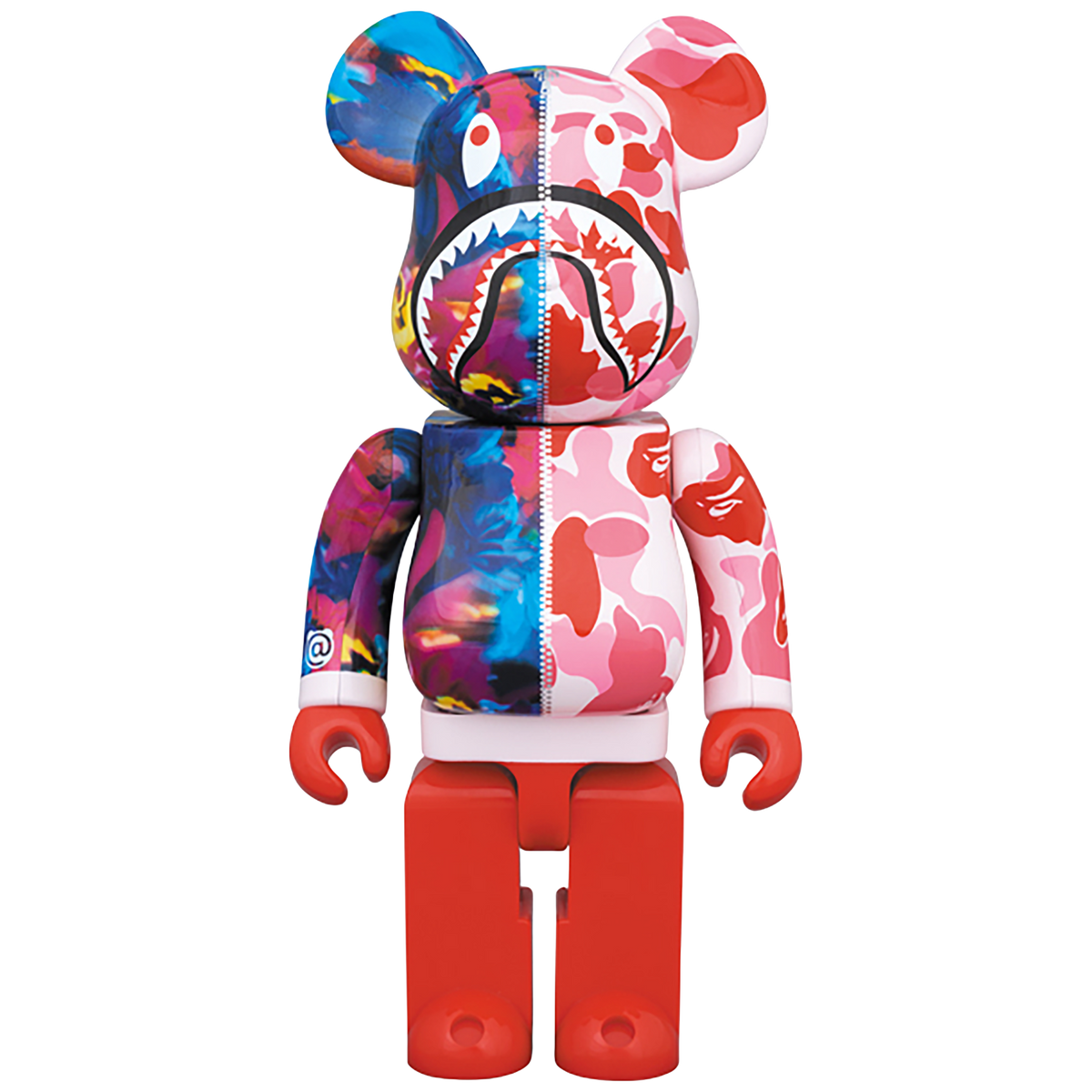 BE@RBRICK BAPE(R) × M / mika ninagawa SHARK 100％ & 400％