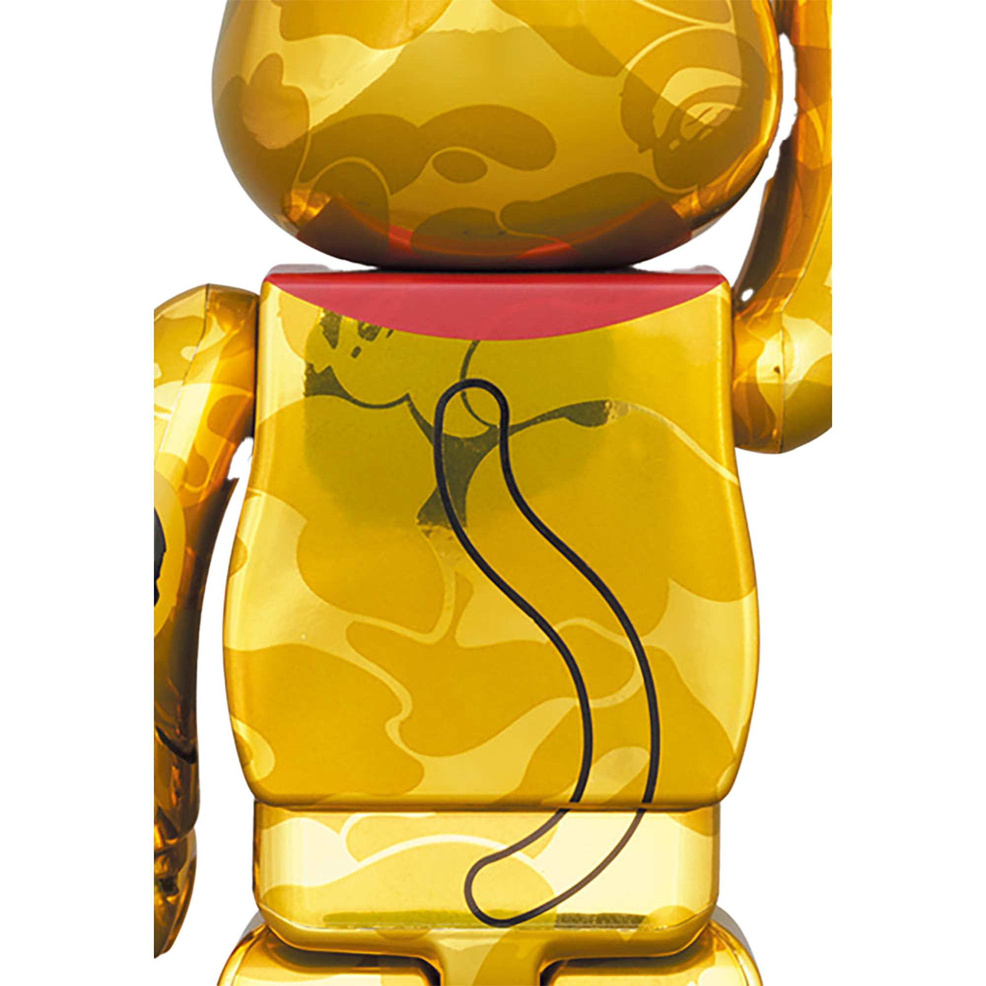 BE@RBRICK BAPE(R) 招き猫 金メッキ & 達磨 銀メッキ 100％ & 400％ 4PCS SET